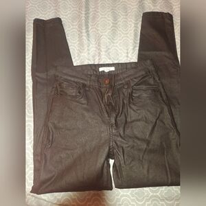 Coated Skinny Jeans